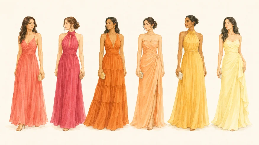 Ladies attire illustration